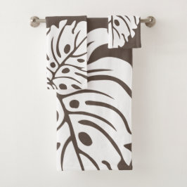 Conjunto De Toalhas colcha hawaiana moderna tropical