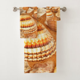 Conjunto De Toalhas Coleção de Conchas na Praia