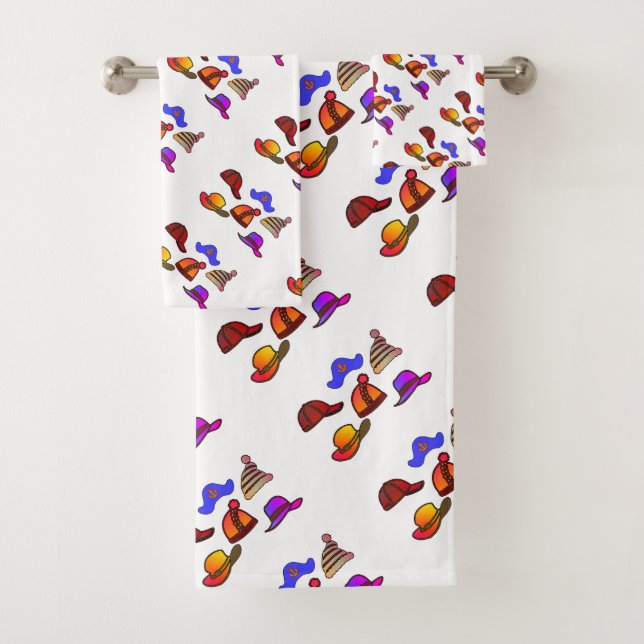 Conjunto De Toalhas Coleção de Horas Branca (Insitu)