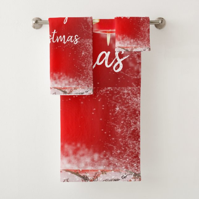 Conjunto De Toalhas Coleção de Natal Suzanne Elizabeth - (Insitu)
