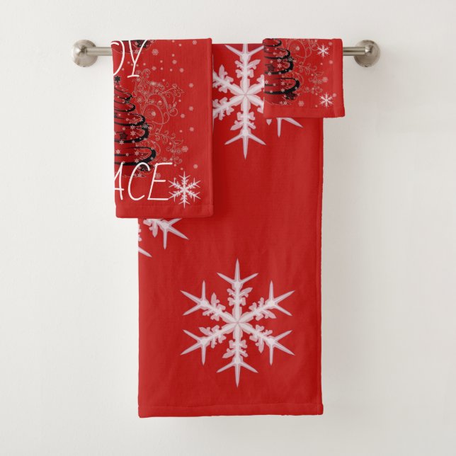 Conjunto De Toalhas Coleção de Natal Suzanne Elizabeth (Insitu)