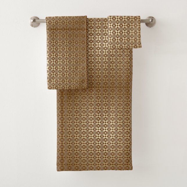 Conjunto De Toalhas Coleção de Torres Cozy Bath: Designs de tendências (Insitu)