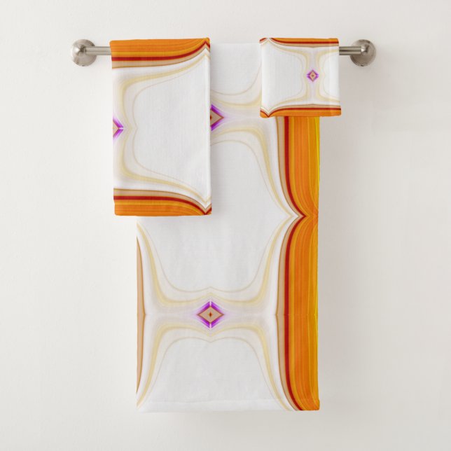 Conjunto De Toalhas Coleção de Torres Cozy Bath: Designs de tendências (Insitu)