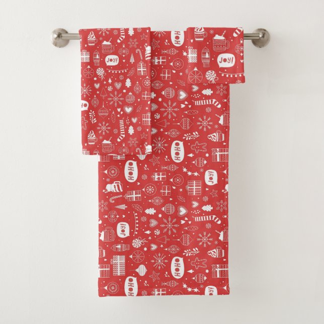 Conjunto De Toalhas Coleção de Torres Cozy Bath: Designs de tendências (Insitu)