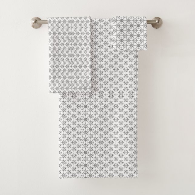 Conjunto De Toalhas Coleção de Torres Cozy Bath: Designs de tendências (Insitu)