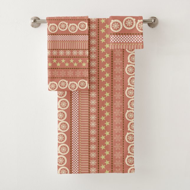 Conjunto De Toalhas Coleção de Torres Cozy Bath: Designs de tendências (Insitu)
