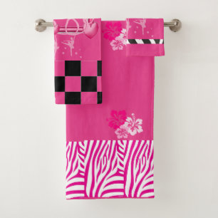 Conjunto De Toalhas Coleção Princesa Rosa -