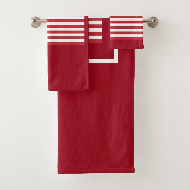 Conjunto De Toalhas Coleção Sports Line (Insitu)