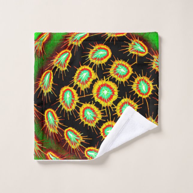 Conjunto De Toalhas Color Burst Towel (Pano de lavar)