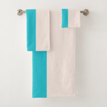 Colorblock de tela de praia azul