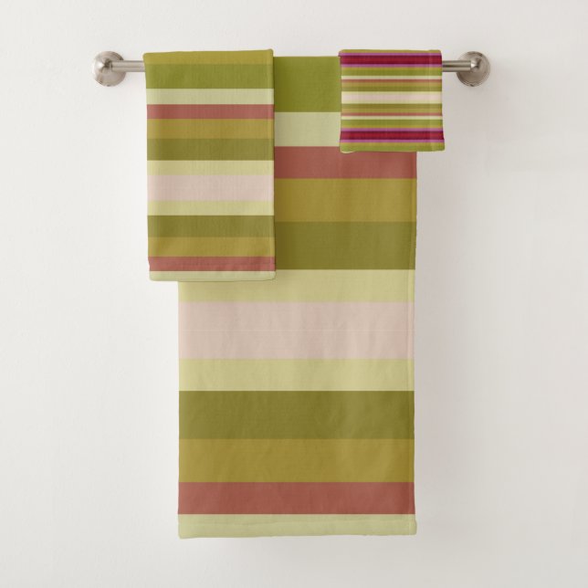 Conjunto de Toalhas Coloridas Orquídeas (Insitu)