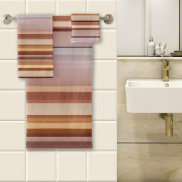 Conjunto de Toalhas com Ponta Solar Desvanecido