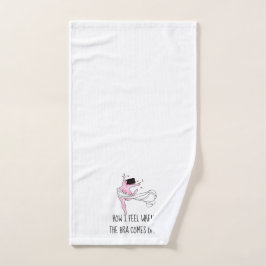 Conjunto De Toalhas "Como Me Sinto Quando A Bra Sai!" DIVA Bath Tow