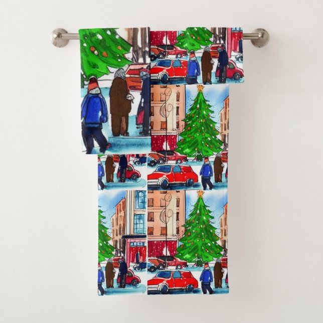 Conjunto De Toalhas Compra de Natal (Insitu)