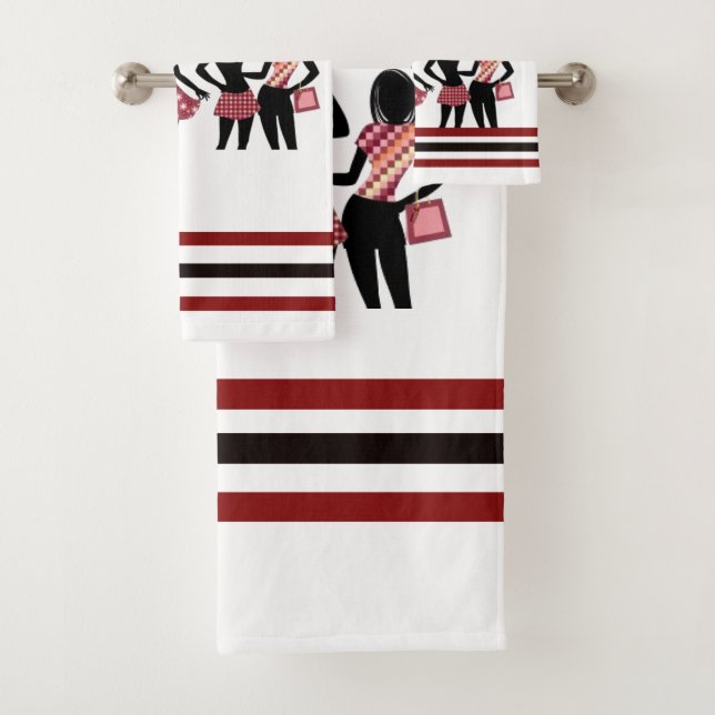 CONJUNTO DE TOALHAS COMPRANDO COLEÇÃO DE RAINHAS (Insitu)