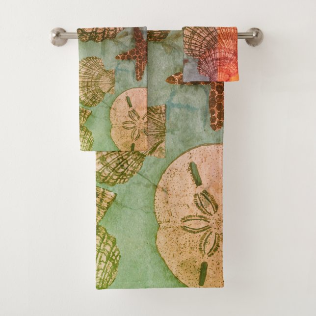 Conjunto De Toalhas Conchas (Insitu)