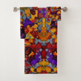 Conjunto De Toalhas Confetti Nightmare