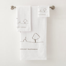 Conjunto De Toalhas Conforto B&B