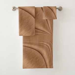 Conjunto De Toalhas Contorno de cobre