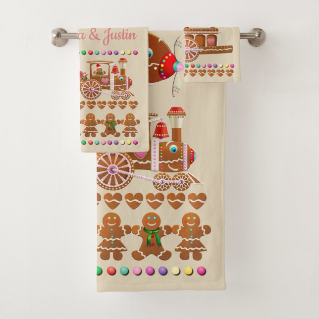 Conjunto De Toalhas Cookies Felizes (Insitu)