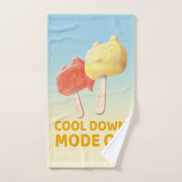 Conjunto De Toalhas Cool Down Mode On: Iron T & Bunny Girl Popsicles