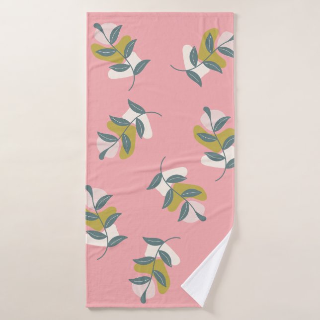 Conjunto De Toalhas Cor pastel e natureza (Toalha de Banho)