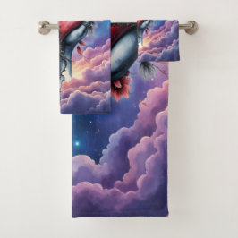 Conjunto De Toalhas Coração da Magia Silenciosa