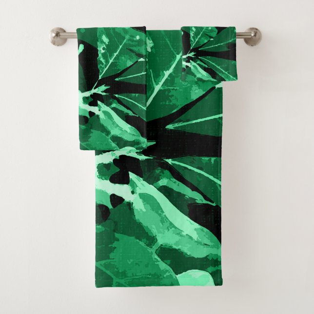 Conjunto De Toalhas Cores do outono, folhas 7 (Insitu)