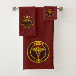 Conjunto De Toalhas Corpo de Enfermeiras 