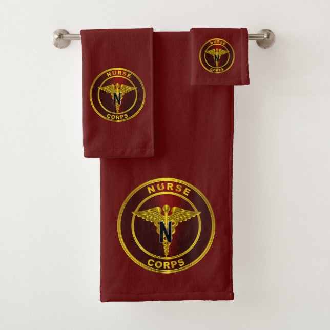 Conjunto De Toalhas Corpo de Enfermeiras  (Insitu)