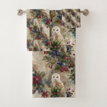 Coruja Floral Enfeitiçante