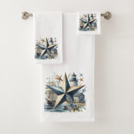 Conjunto De Toalhas Costa Náutica