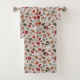 Conjunto De Toalhas Cozy Natal & Spice