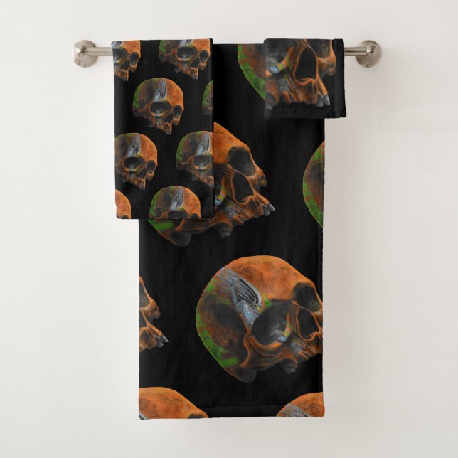 Conjunto De Toalhas crânio Supra (Insitu)