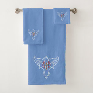 Conjunto De Toalhas Cruz cristã