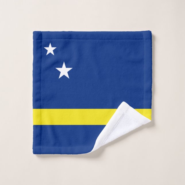 Conjunto De Toalhas Curaçau embandeira (Pano de lavar)