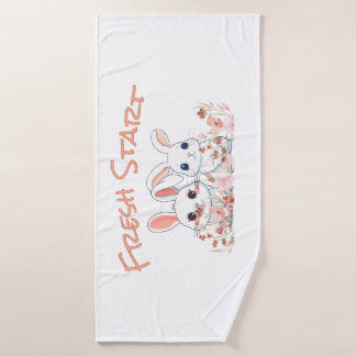 Conjunto De Toalhas Cute Bunny Towel