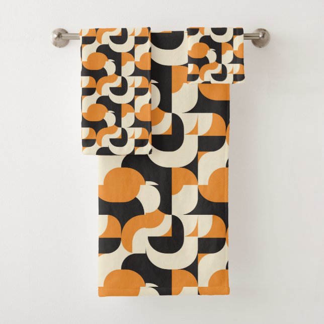 Conjunto De Toalhas Cute minimalist tiled pattern  (Insitu)