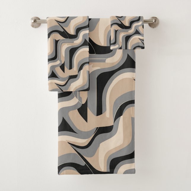 Conjunto De Toalhas Cute minimalist tiled pattern  (Insitu)