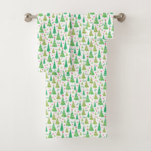 Conjunto de toalhas da banheira de banheira de fer
