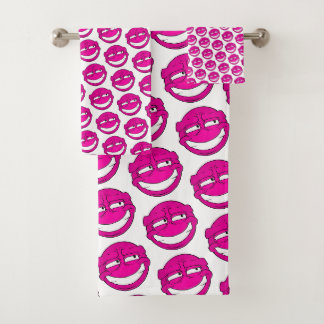 Conjunto de toalhas da face Emote