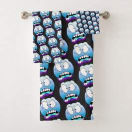 Conjunto de toalhas da face Emote