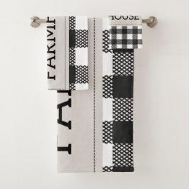 Conjunto de Toalhas da Farmhouse Bath