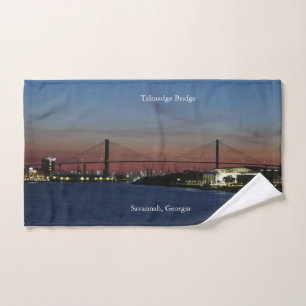 Conjunto de toalhas da ponte Talmadge