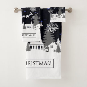 Conjunto de Toalhas da Vila de Natal