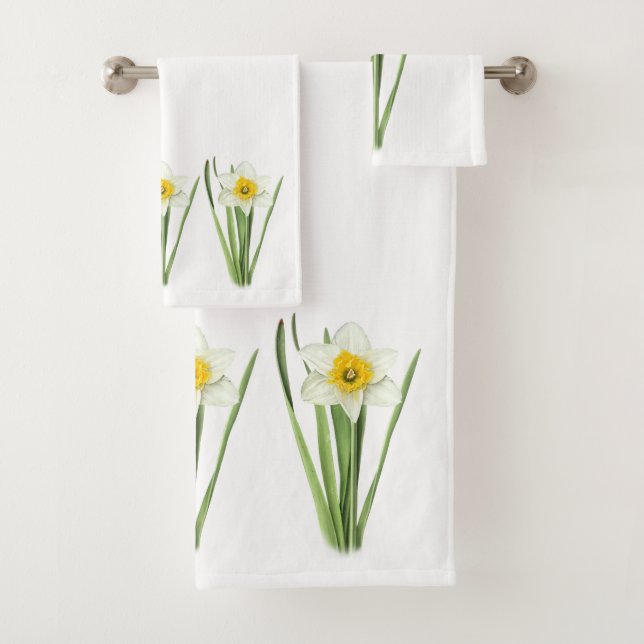 Conjunto De Toalhas Daffodil Flower (Insitu)