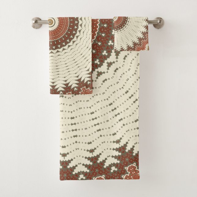 Conjunto De Toalhas Daisy Delicate Mandala (Insitu)