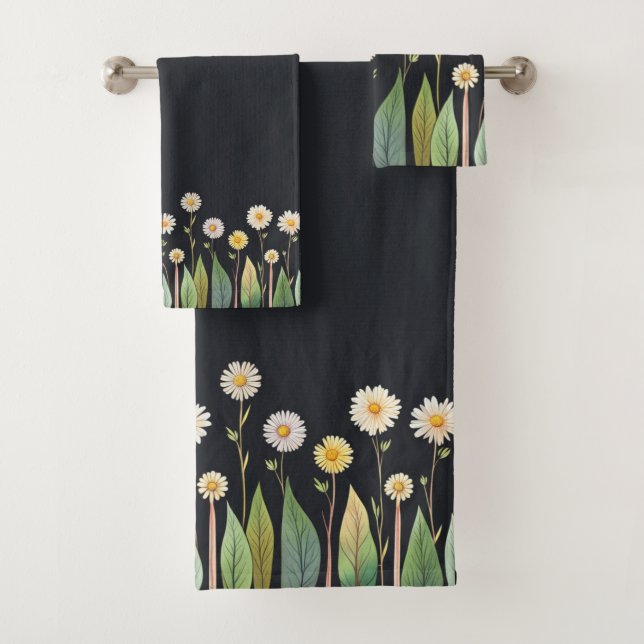 Conjunto De Toalhas Daisy está na Noite (Insitu)