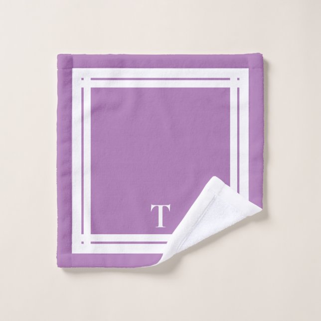 Conjunto De Toalhas Damas de Honra Personalizadas Lavanda (Pano de lavar)