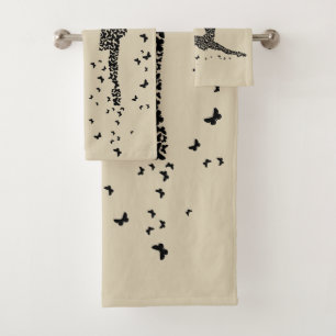 Conjunto De Toalhas Dançarino da borboleta